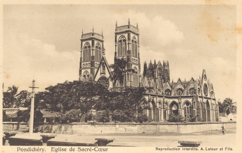 07-11 - Pondichery - eglise Sacre-Coeur de Jesus - 2